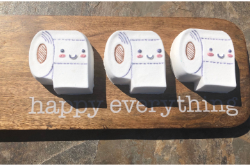 2 pack Toilet Paper Bath Bomb